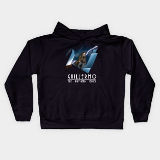 Guilllermo the animated series Kids Hoodie